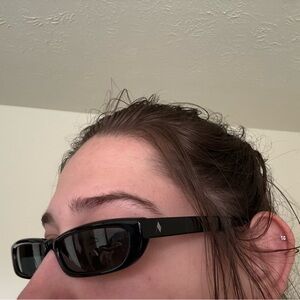 🚨SOLD🚨The Attico “Thea” Black square sunglasses (model no longer made)